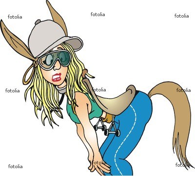 A Loira Como Sempre Burra 